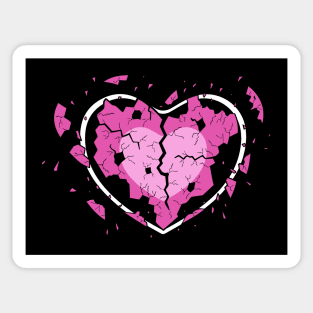 Broken Heart Sticker